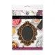 Katy Sue Designs - Silicone Mould - Large Oval Vintage Frame