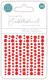 Craft Consortium Adhesive Dew Drops - Red