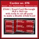 CREAlies Cardzz - Nr. 576 - (Double) Z-fold / Easel Card Rectangle Horizontal