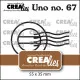 CREAlies Uno no. 67 - Postmark