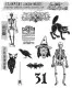 Cling Stamps by Tim Holtz - Mini Halloween 2