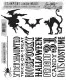 Cling Stamps Tim Holtz - Halloween Silhouette