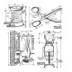 Cling Stamps Tim Holtz - Sewing Blueprint