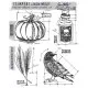 Cling Stamps Tim Holtz - Halloween Blueprint 2