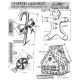 Cling Stamps Tim Holtz - Christmas Blueprint 3