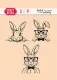 Craft and You - Clear Stamps - Funny Bunnies