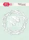 Craft and You - Cutting Dies - Willow Wreath with Feathers