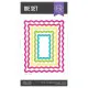 Hero Arts - Die Set - You've Got a Friend - Squiggly Rectangle Frames