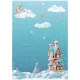 Stamperia Rice Paper - Candy Christmas - Marzipan House