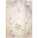 Stamperia Rice Paper - Quiet Days - Sewing