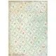 Stamperia Rice Paper - Daisy Art - Flowers and Butterfly Pattern