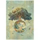 Stamperia Rice Paper - A New Beginning - The World Tree