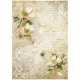 Stamperia Rice Paper - All Around - Camellia