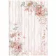Stamperia Rice Paper - Roseland - Corners with Roses