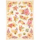 Stamperia Rice Paper - Woodland - Flowers