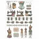 Stamperia Rice Paper - Sewing Accessories