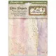 Stamperia A6 Rice Paper - All Around - Backgrounds
