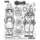 Dyan Reaveley's Dylusions - Cling Stamp Collections - Gnome Sweet Gnome
