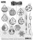 Dylusions Cling Stamps - Hanging Your Baubles