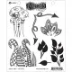 Dylusions Cling Stamps - Doodle Parts