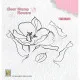 Clear Stamps Silhouette - flowers wilde Rose