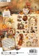 Studio Light - A6 Collage Paper Elements - Autumn In The Woods -