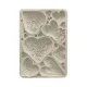 Silicone Mould A5 - Alice in Christmas - Simple Hearts