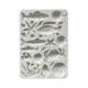 Silicone Mould A5 - Silent Sea - Shells and Fish