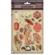 Colored Wooden Shapes - Oriental Garden