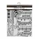 Stamperia Thick Stencil - Symphony - Violin by Sara Alcobendas