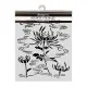 Stamperia Thick Stencil - Oriental Garden - Lotus Flower