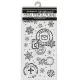 Stamperia Thick Stencil - Gear up for Christmas - Snowflakes