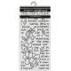 Stamperia Thick Stencil - Secret Diary - Butterfly and Flower