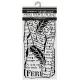 Stamperia Thick Stencil - All Around - Letter and Feathers