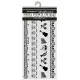 Stamperia Thick Stencil - Symphony - Borders by Sara Alcobendas