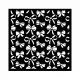 Stamperia Thick Stencil - Classic Christmas - Ribbons Pattern