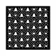 Stamperia Thick Stencil - Candy Christmas - Tree Pattern