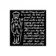 Stamperia Thick Stencil - Alice in Christmas - Soldiers