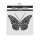 Stamperia Thick Stencil - Quiet Days - Butterfly