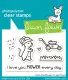 Clear Stamps - I Love You Mower