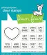 Clear Stamps - Critter Conversation Hearts Add-On