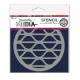 Dina Wakley Media Stencils - Groovy Coaster
