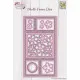 Multi Frame Die - Springtime Greetings - Slimline Flowers
