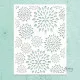 Mintay Kreativa 6x8 Stencil - Aster Flowers