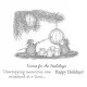Cling Stamps - Tree-Mendous Christmas - Unwrapping Memories