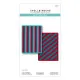 Spellbinders Etched Dies - All About Christmas - Lots of Stripes