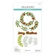Spellbinders Etched Dies - Texture & Foliage - Seasonal Wreath Foliage