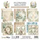 ScrapBoys - 6x6 Paper Pad - Flowers Melody