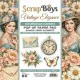 ScrapBoys - 6x6 POP UP Paper Pad - Vintage Elegance