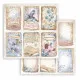 Stamperia 2-seitiges 12x12 Designpapier - Dewdrops - 6 Cards